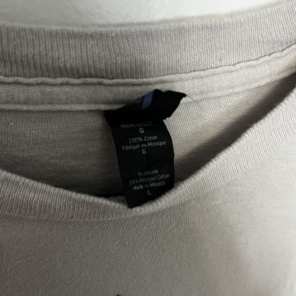 Lion In The Mane Band T Shirt Large Brooklyn New York Light Grey Very Good Cond - Picture 4 of 6